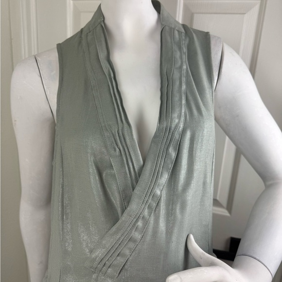 Tomboy Elegant Mint Color Sleeveless Dress/Blazer One Size. #70 - Picture 5 of 13